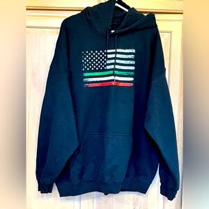 HARD CORE ITALIANS HOODED SWEATSHIRT UNISEX SIZE 3X